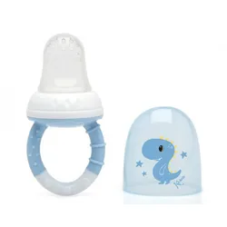 Alimentador antiahogo de silicona Dino Kiokids para bebé