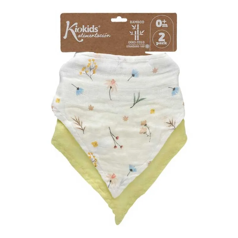Bandanas de bebé de bambú Kiokids – suaves y ligeras - imagen 3