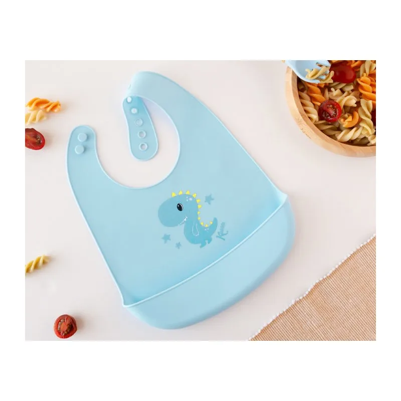 Kiokids Babero de silicona para bebés - imagen 3