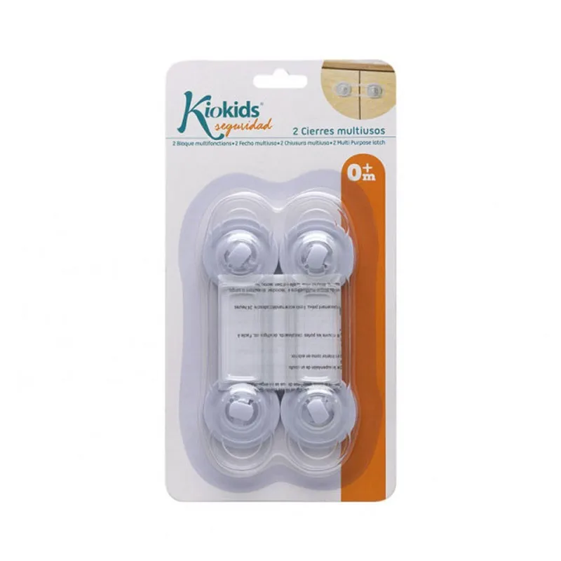 Kiokids bloqueador infantil flexible para cierres de cajones y muebles - imagen 2