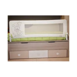 Barrera de cama abatible Mundibebe con osito