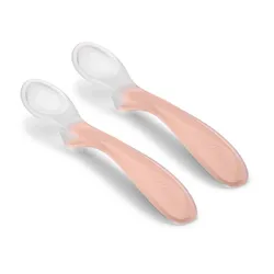 Nuvita Cuchara de silicona para alimentación infantil bebés