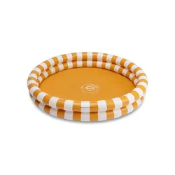 Swim Essentials piscina hinchable infantil de rayas amarillas
