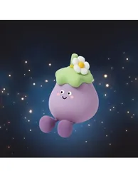Luz nocturna infantil Innogio GioSleepy Berenjena para el sueño