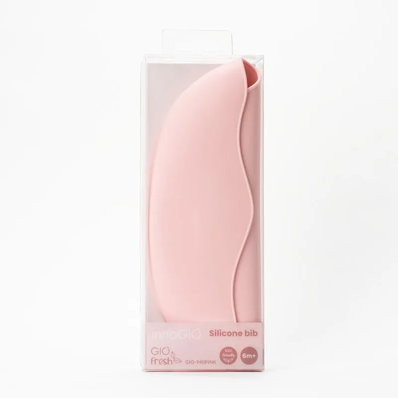 Babero de silicona Innogio ajustable para bebé, fácil limpieza - imagen 5