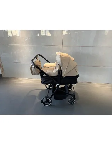 Mundibebe coche gemelar Turbo Twin plegable para dos