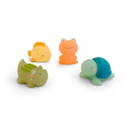 Saro Tropicool set juguetes de baño para niños divertidos tropicales