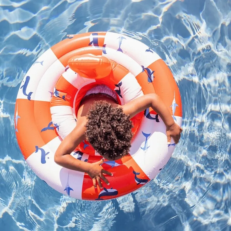 Swim Essentials asiento flotador bebé de ballenas para piscina - imagen 2