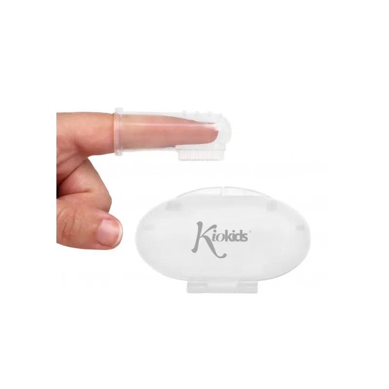Kiokids cepillo de dientes de silicona para encías infantil - imagen 3