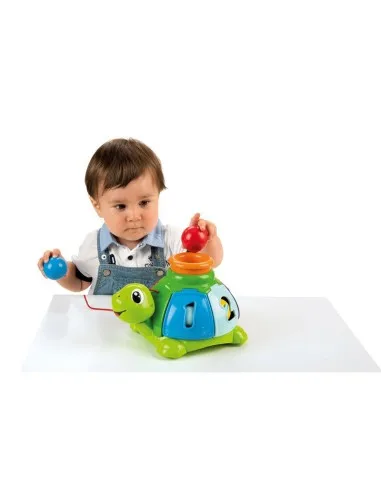 Chicco Tortuga de arrastre para bebés: arrastra y juega - imagen 4