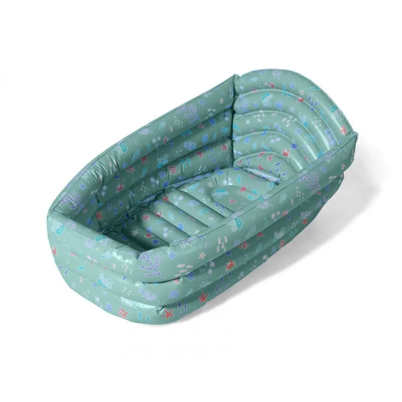 Kiokids bañera infantil hinchable para bebés plegable y fácil - imagen 3