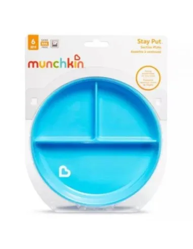 Munchkin plato infantil con ventosa antideslizante y compartimentos - imagen 5