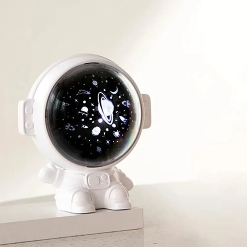 Innogio proyector infantil de astronauta con luces y estrellas - imagen 4