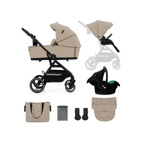 Kinderkraft cochecito Yoxi Mink Pro con sistema convertible funcional