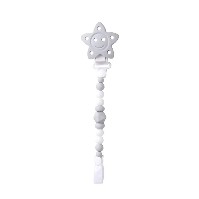 Portachupete de silicona Estrellita Saro para chupete - imagen 2