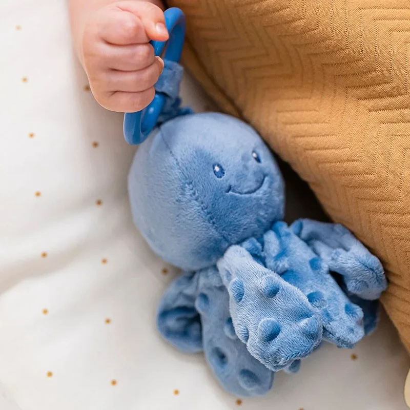 Peluche pulpo con vibración Nattou para bebés, juguete suave - imagen 4