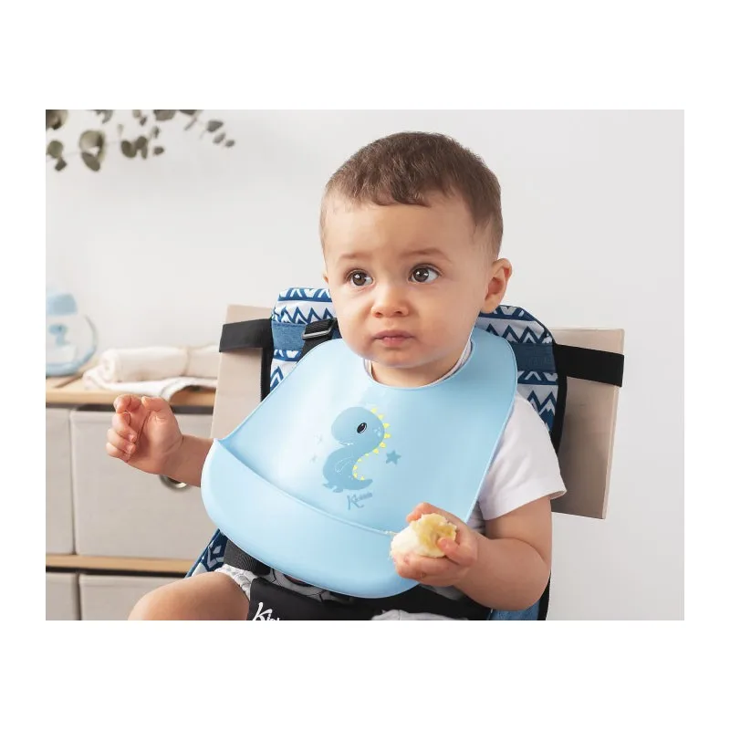 Kiokids Babero de silicona para bebés - imagen 2