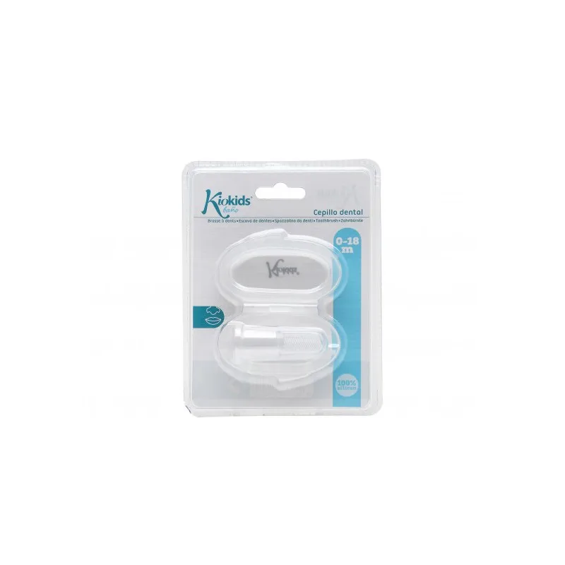 Kiokids cepillo de dientes de silicona para encías infantil - imagen 2
