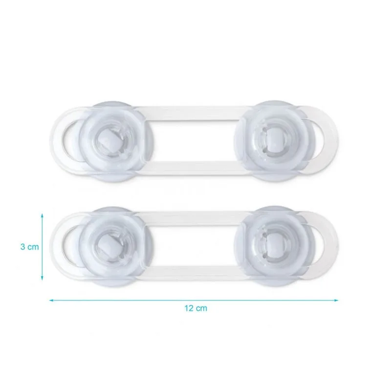 Kiokids bloqueador infantil flexible para cierres de cajones y muebles - imagen 4