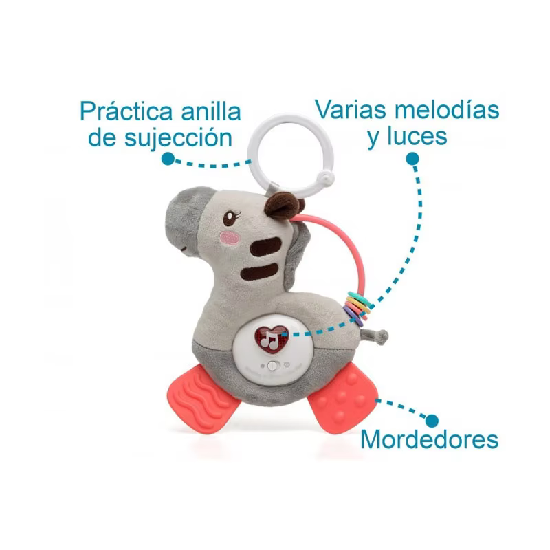 Kiokids Juguete Cebra Colgante Musical para Bebés - imagen 4