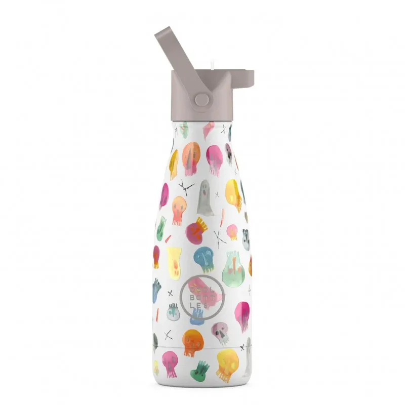 Cool Bottles botella termo Crazy Skulls de calaveras