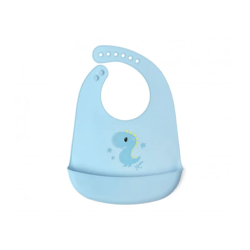Kiokids Babero de silicona para bebés