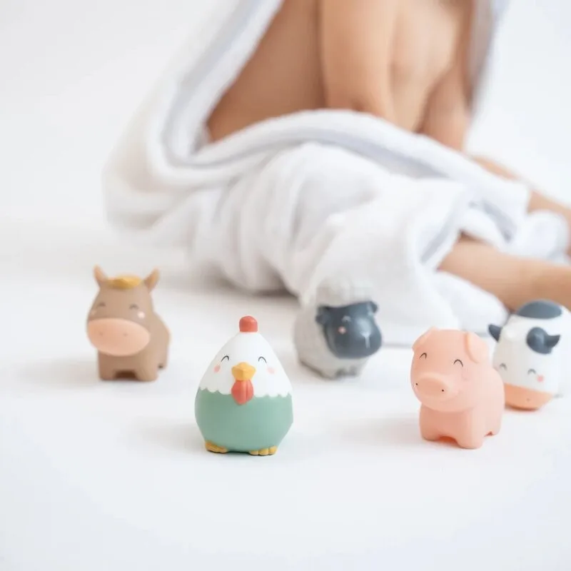 Saro Juguetes de baño Granja divertida para la bañera - imagen 3