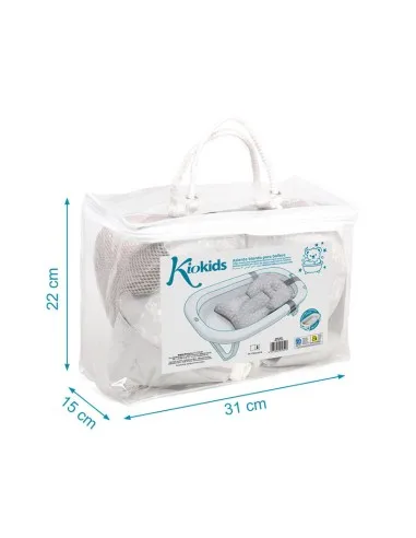 Kiokids asiento de baño blanco antideslizante para bebé - imagen 3