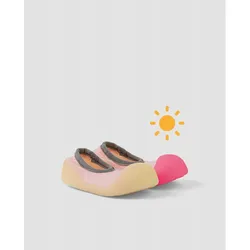 Zapatos Chameleon Flat rosa Bigtoes: comodidad y ajuste fácil