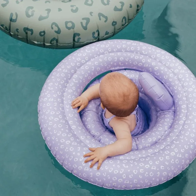 Swim Essentials Asiento flotador leopardo para bebé - imagen 3