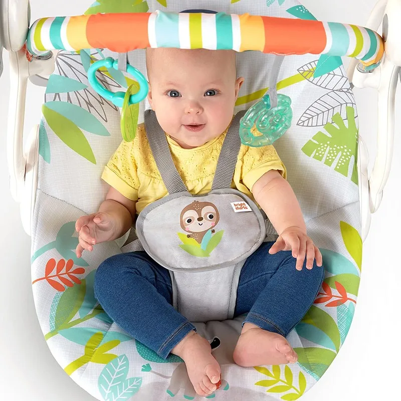Bright Starts Columpio infantil Rainforest para bebés - imagen 3
