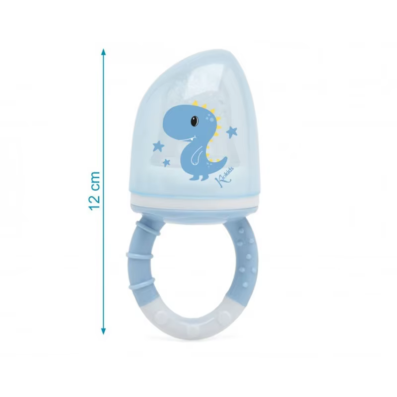 Alimentador antiahogo de silicona Dino Kiokids para bebé - imagen 4