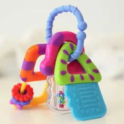 Llavero sonajero mordedor infantil Kiokids para bebés