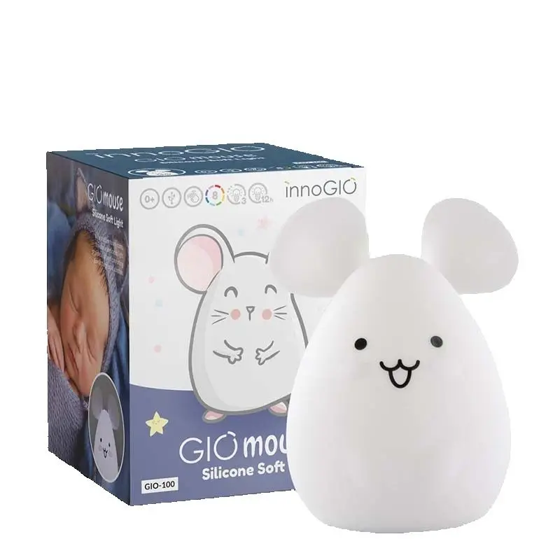 Luz nocturna de silicona Giomouse Innogio para bebés - imagen 2