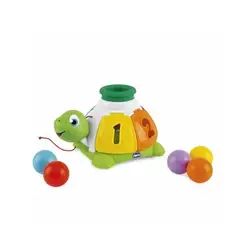 Chicco Tortuga de arrastre para bebés: arrastra y juega
