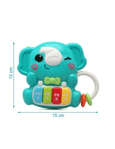 Kiokids juguete musical elefante con sonidos para bebés - imagen 4