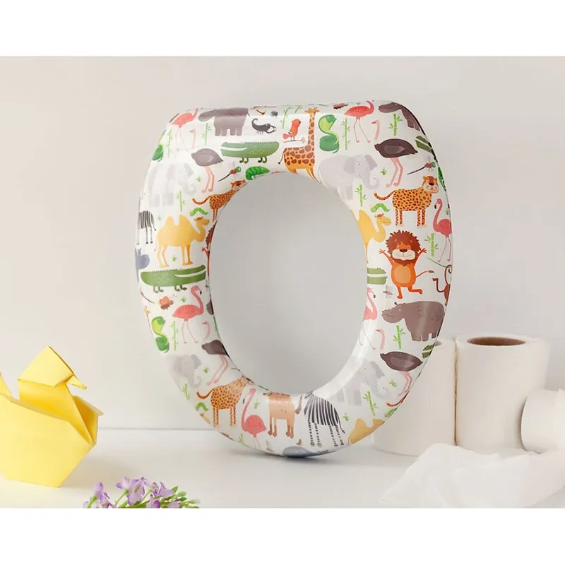 Kiokids reductor de WC Selva para niños, asiento anatómico - imagen 2