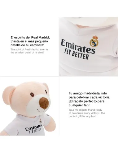 Interbaby peluche oso Real Madrid, suave y tierno para niños - imagen 3