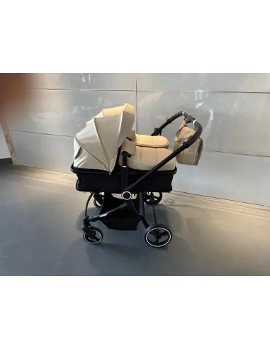 Mundibebe coche gemelar Turbo Twin plegable para dos - imagen 5