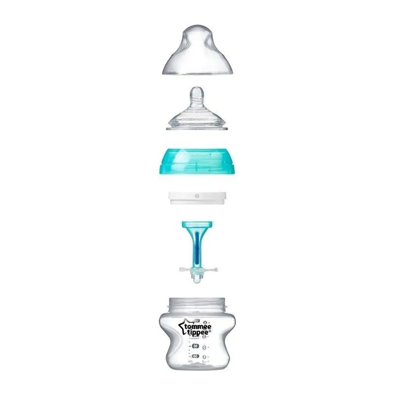 Tommee Tippee Biberón anticolico de flujo lento para bebé - imagen 5