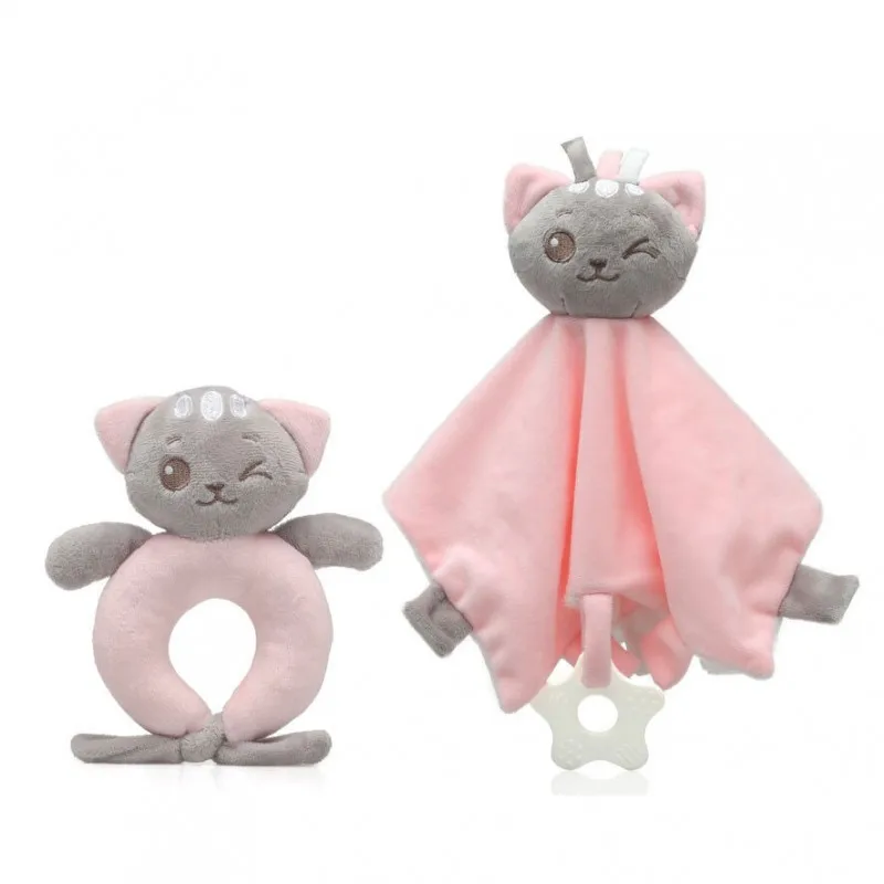 Kiokids doudou y sonajero de apego suave para bebé