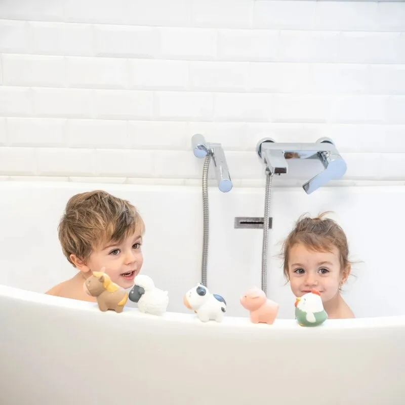 Saro Juguetes de baño Granja divertida para la bañera - imagen 4