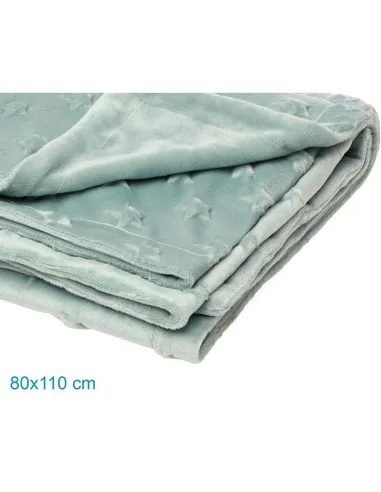 Manta infantil Kiokids con estrellas en relieve y suave tacto - imagen 2