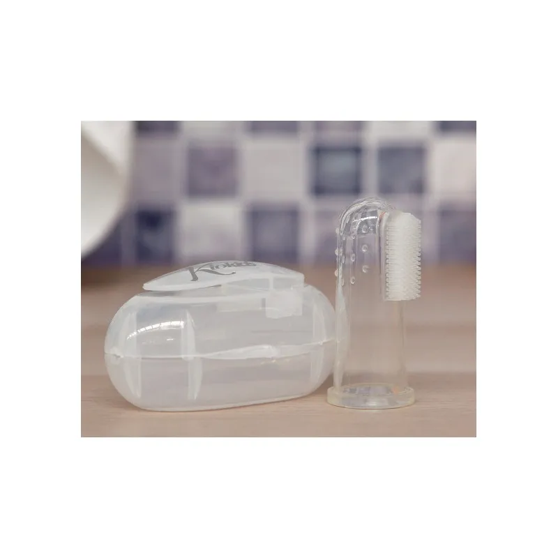 Kiokids cepillo de dientes de silicona para encías infantil - imagen 4