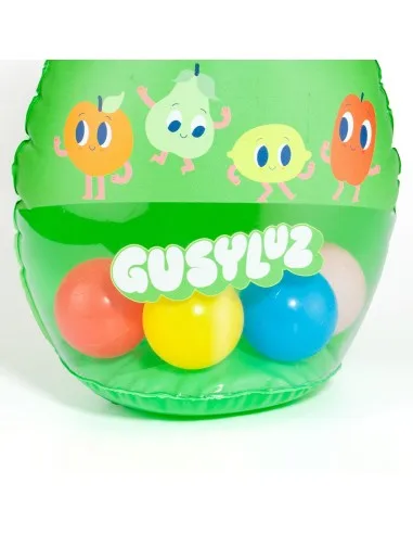 Gusyluz Tentetieso hinchable con bolas para niños - imagen 5