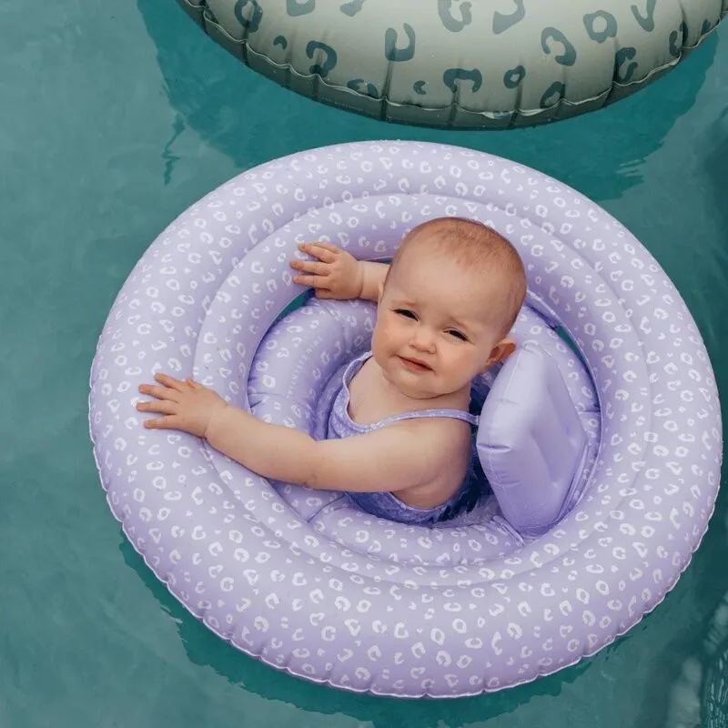 Swim Essentials Asiento flotador leopardo para bebé - imagen 5