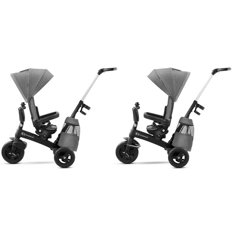 Triciclo reclinable evolutivo Kinderkraft EasyTwist - imagen 4