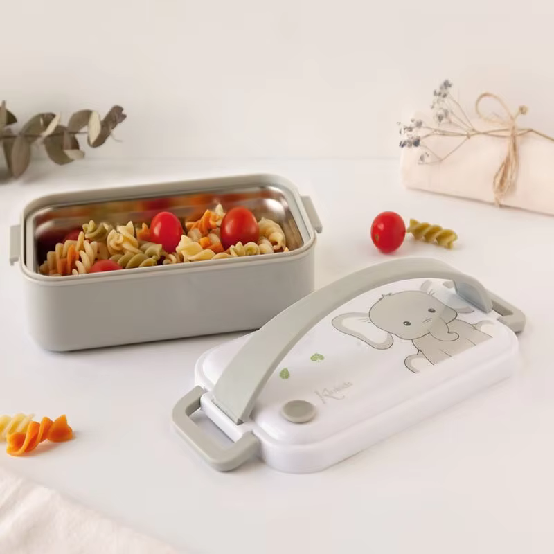 Caja de almuerzo Elefante Kiokids para niños - imagen 5