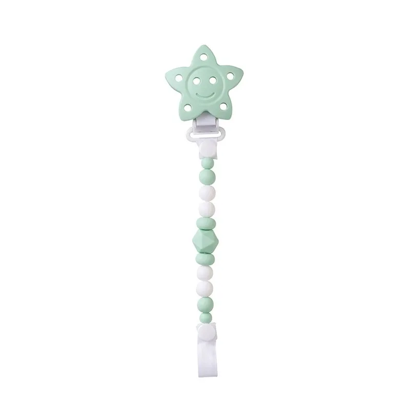 Portachupete de silicona Estrellita Saro para chupete - imagen 3