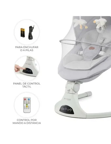 Kinderkraft Tulsy hamaca mecedora para bebé - imagen 2